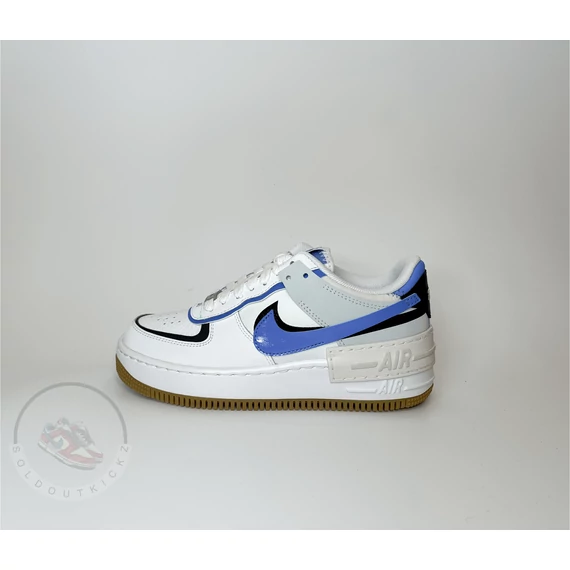 Nike Air Force 1 Shadow 'White Photos Dust Royal Pulse'