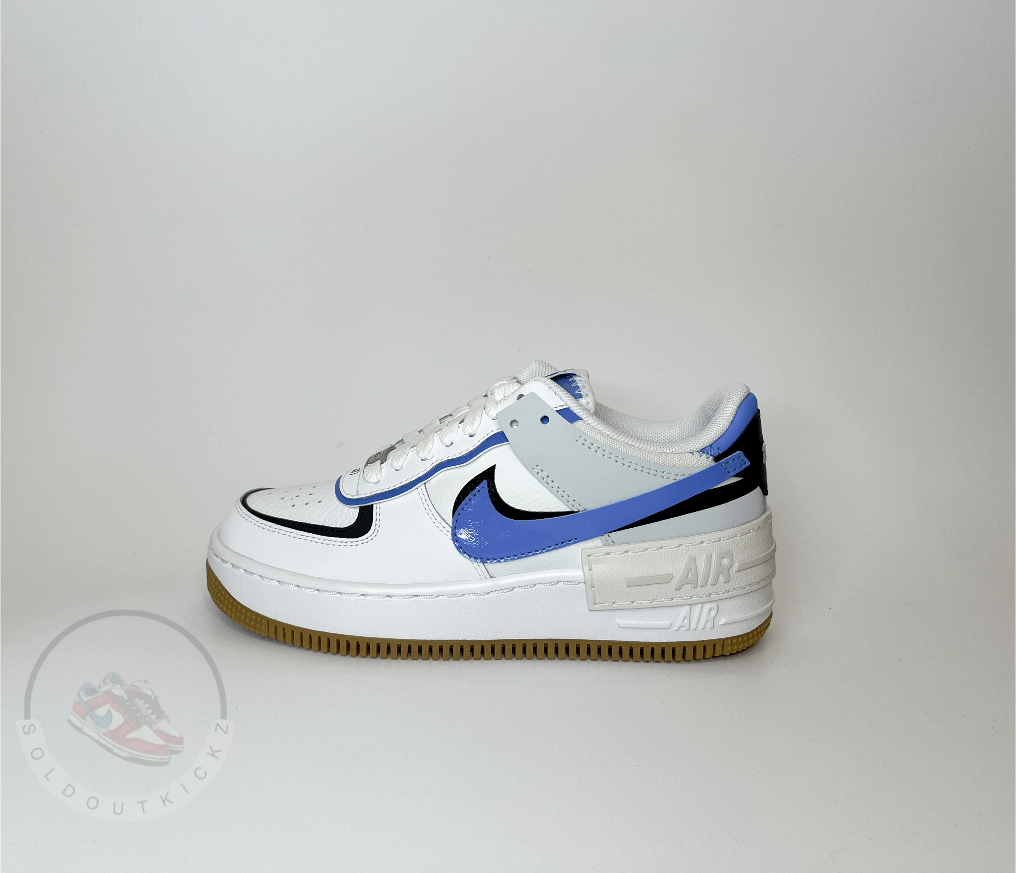 Nike Air Force 1 Shadow 'White Photos Dust Royal Pulse'